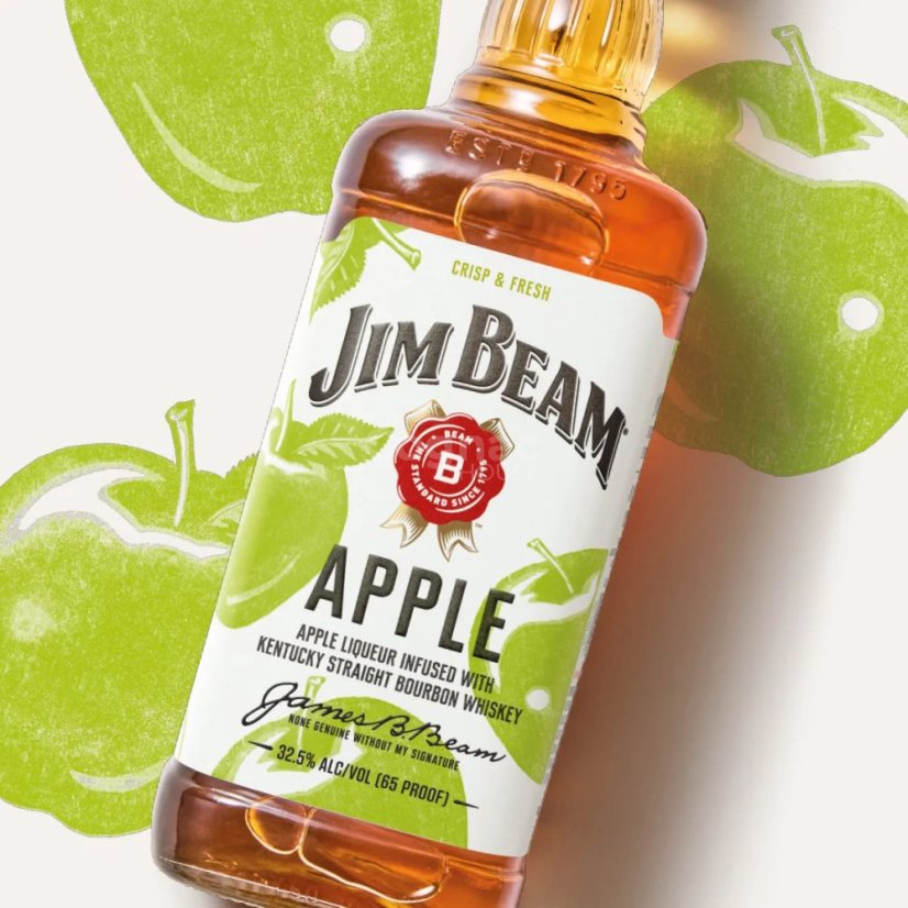 Jim Beam Apple 32,5% 0,7l (holá lahev)
