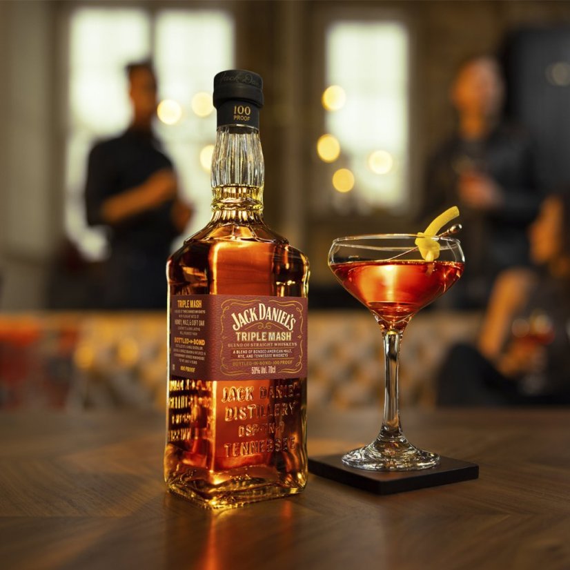 Jack Daniels Triple Mash 50% 0,7l (holá lahev)