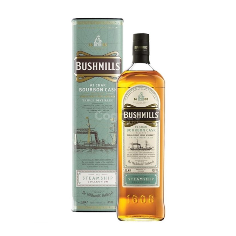 Bushmills Steamship Collection Bourbon Cask 40% 1,0l (tuba)