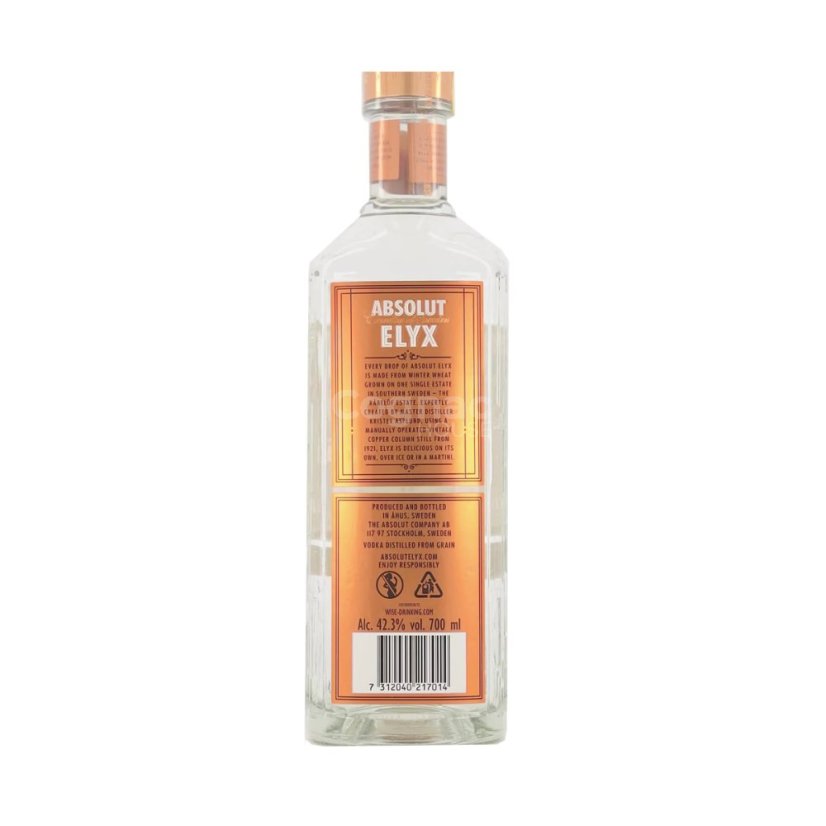 Absolut Elyx 42,3% 0,7l  (holá lahev)