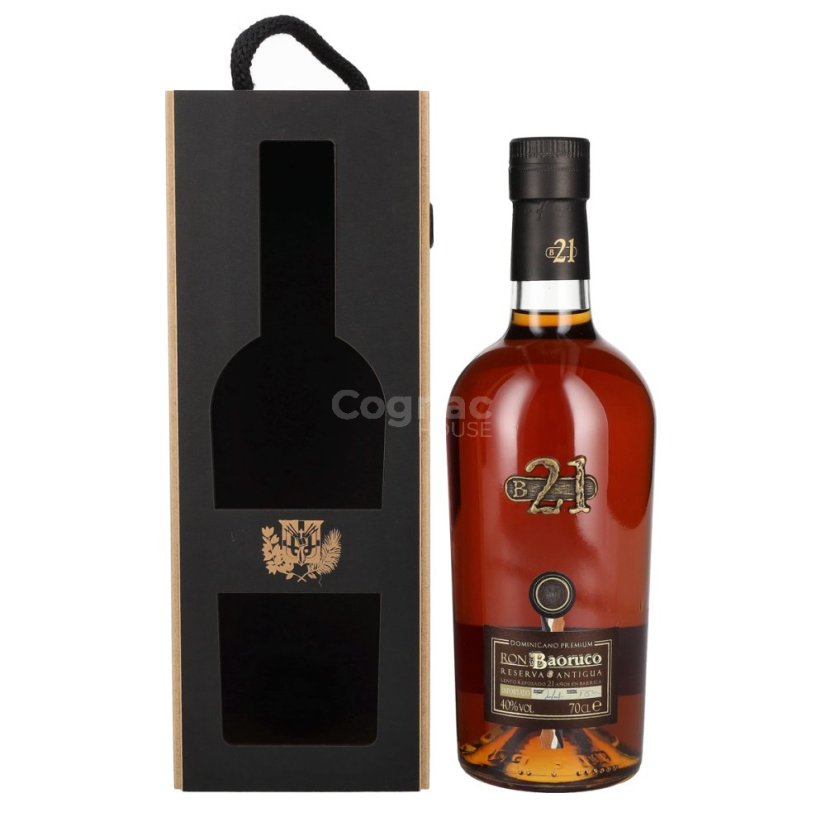 Baoruco 21yo 40% 0,7l (dárkové balení)