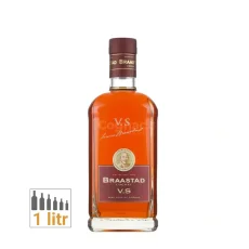 Braastad VS 40% 1,0l (holá lahev)