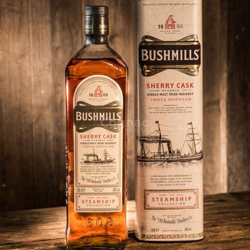 Bushmills Steamship Collection Sherry Cask 1l 40% (tuba)