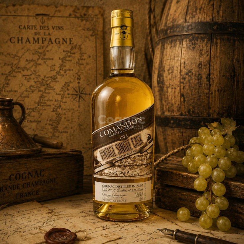 Comandon Single Cask 2012 Grande Champagne 41,5% 0,7l (karton)