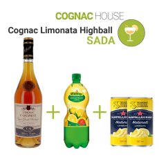 Sada Cognac Limonata Highball koktejl