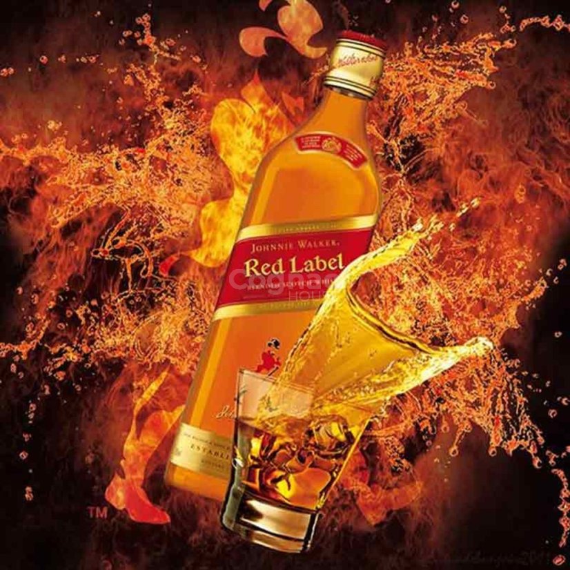 Johnnie Walker Red Label 40% 0,7l (holá lahev)