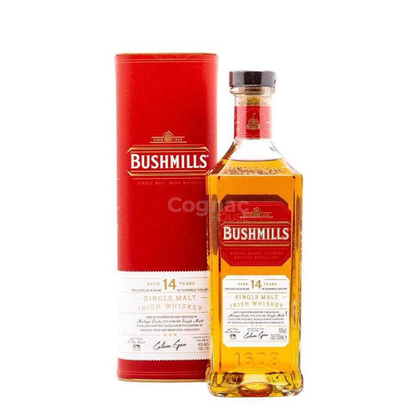 Bushmills 14YO Rare 40% 0,7 l (tuba)