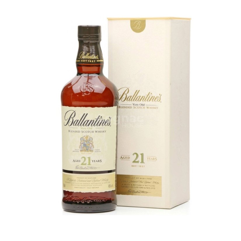 Ballantines 21YO 40% 0,7l (dárkový box)