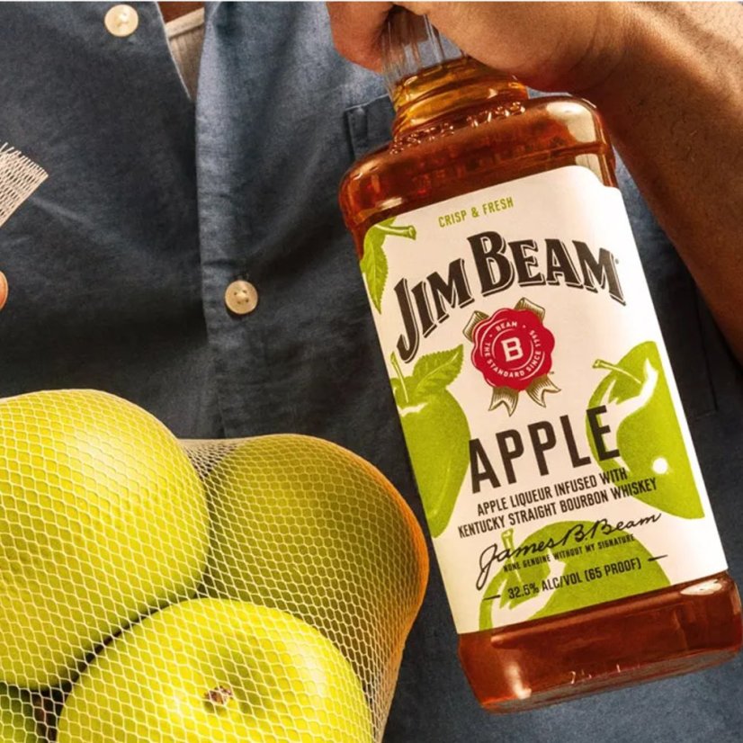 Jim Beam Apple 32,5% 0,7l (holá lahev)