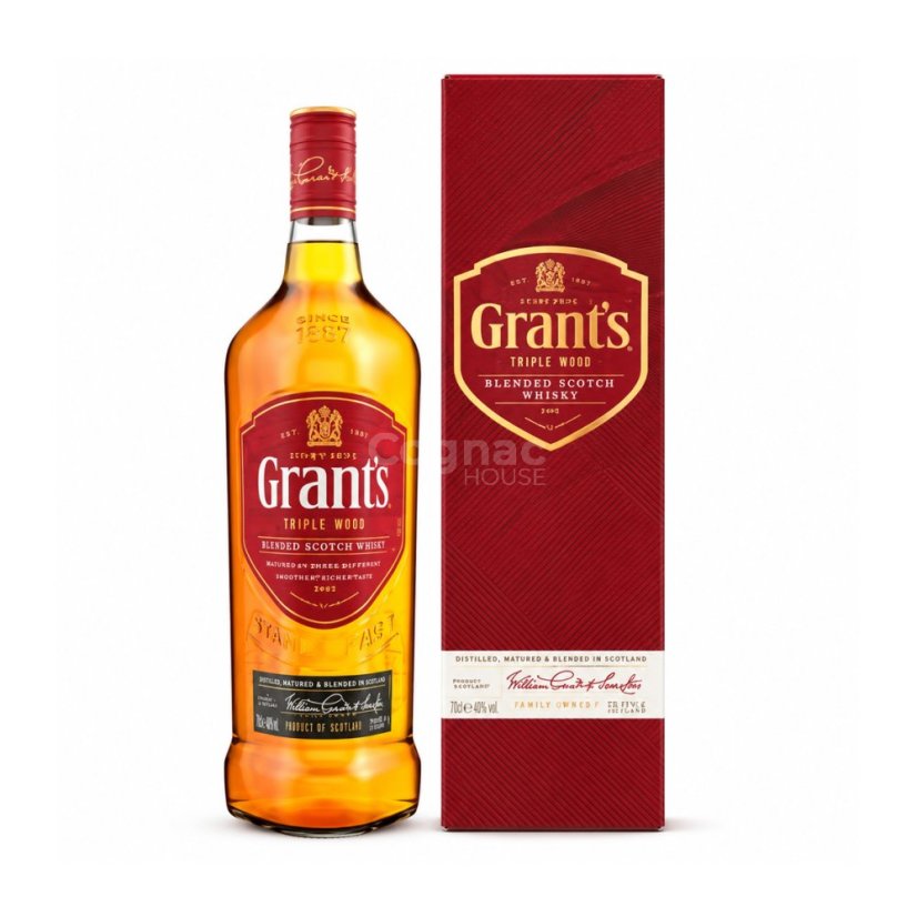 Grant's Triple Wood 40% 0,7l  (karton)