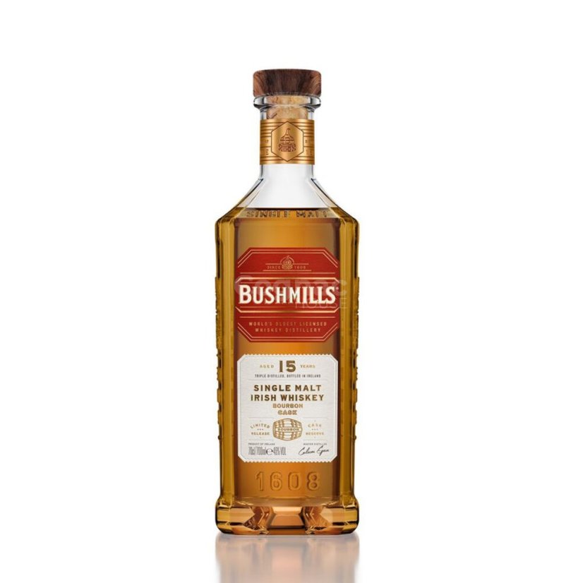 Bushmills 15YO Single Malt 46% 0,7 l (tuba)
