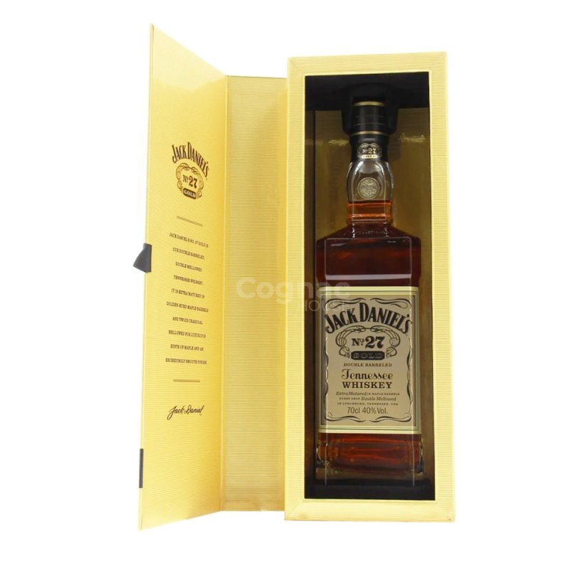 Jack Daniels No. 27 Gold 40% 0,7l (dárkový box)