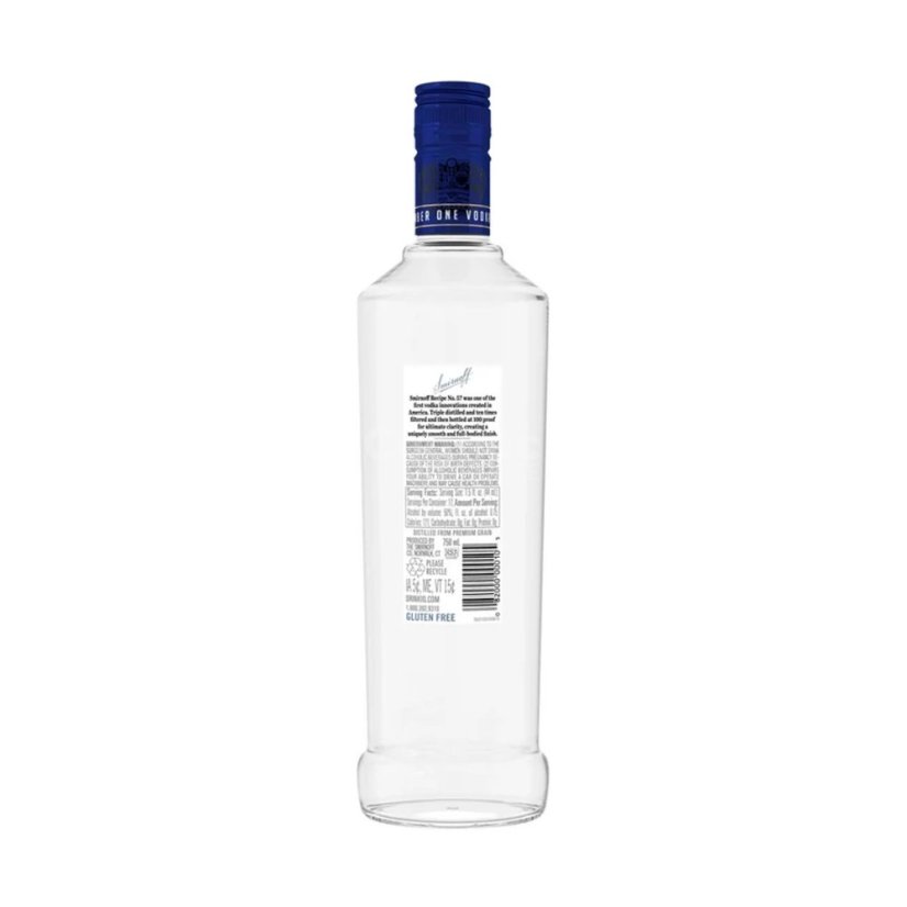 Smirnoff Blue 50% 0,7l (holá lahev)
