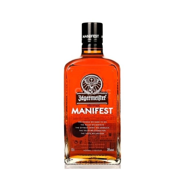 Jägermeister Manifest 38% 0,5l  (holá láhev)