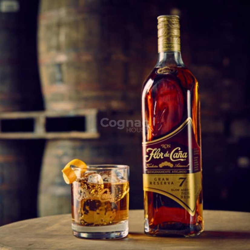 Flor de Caña 7yo 40% 0,7l (holá lahev)