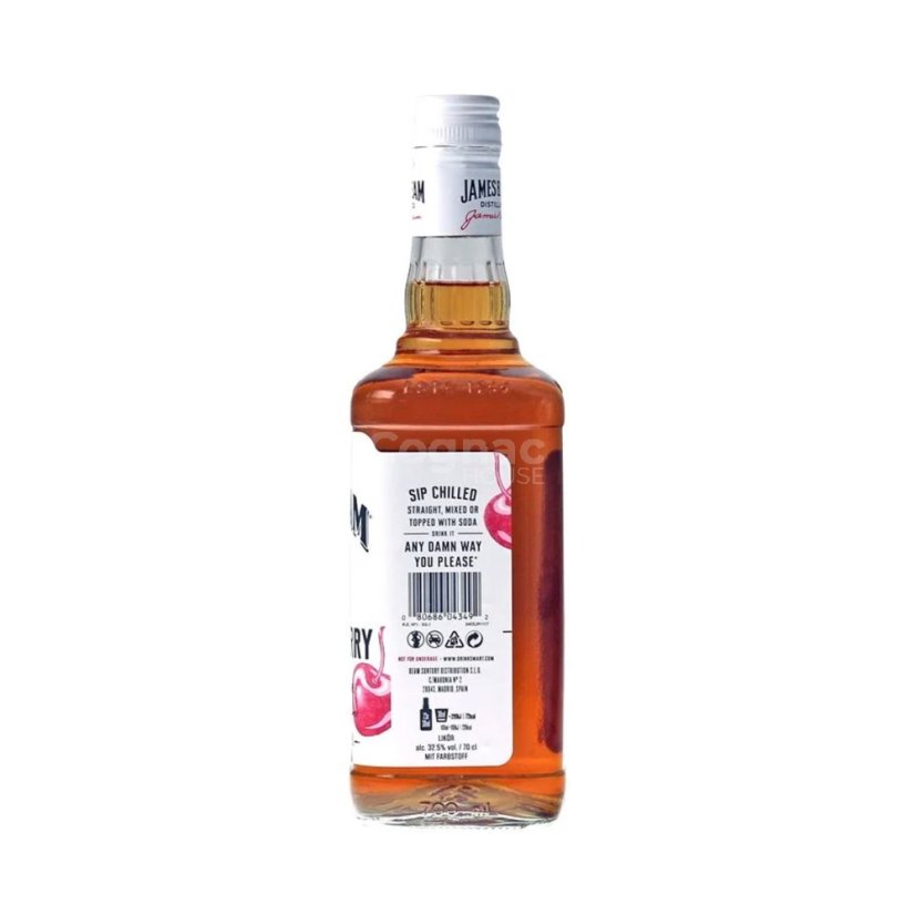 Jim Beam Black Cherry 32,5% 0,7 l (holá lahev)