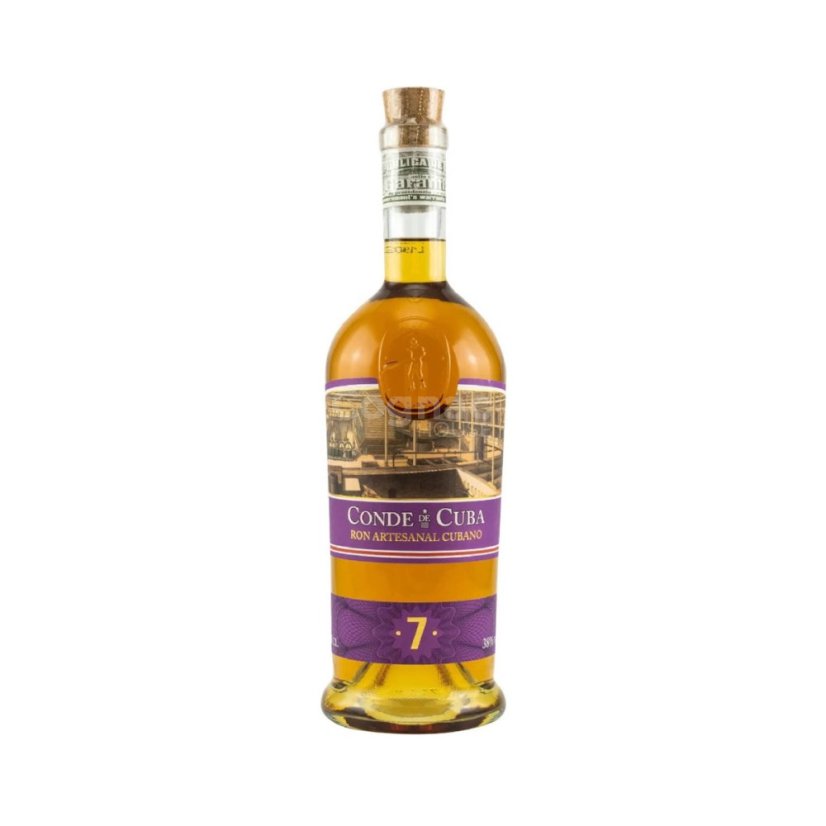 Conde de Cuba 7YO 38% 0,7l (holá láhev)