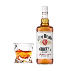 Jim Beam White Label 40% 1,0 l (holá lahev)