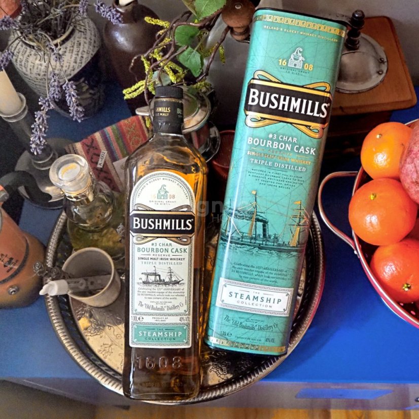 Bushmills Steamship Collection Bourbon Cask 40% 1,0l (tuba)