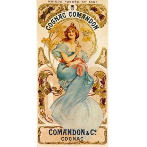Koňak a secese – Cognac Comandon a Alfons Mucha
