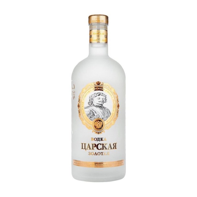 Carskaja Gold vodka 40% 0,7l (holá lahev)