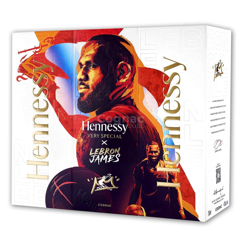 Hennessy VS Lebron James 40% 0,7l (karton)