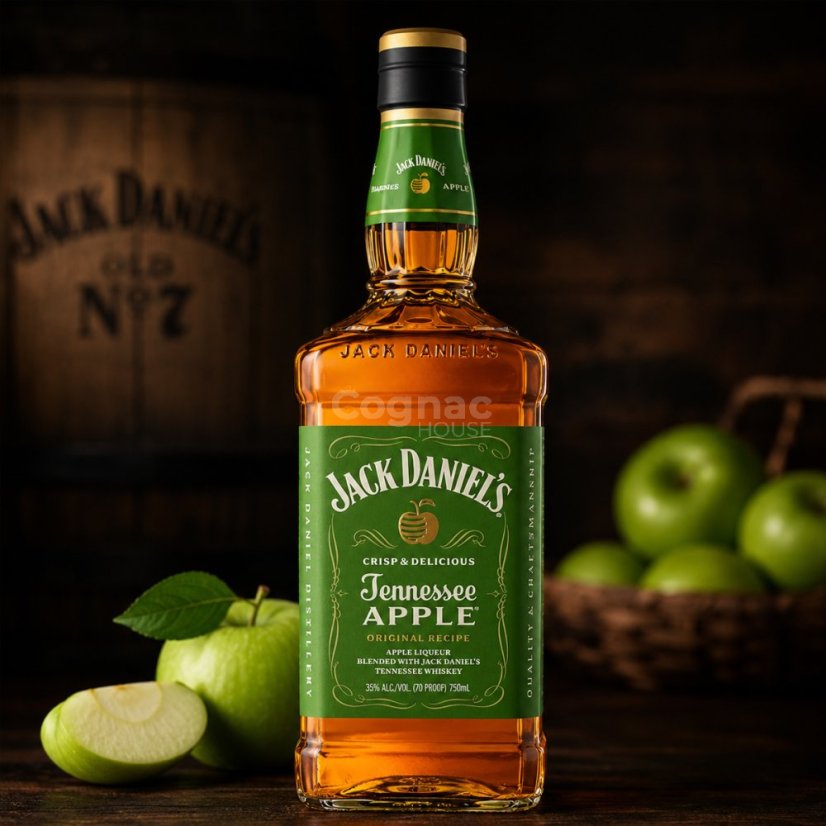 Jack Daniels Apple 35% 1,0l (holá lahev)
