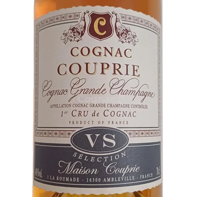 Couprie VS 40% 0,7l (holá lahev)