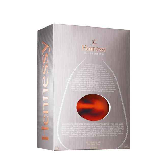 Hennessy James Hennessy 40% 1 l (dárkový box)