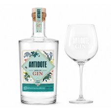 Antidote Gin London Dry 40% 0,7l (dárkové balení)