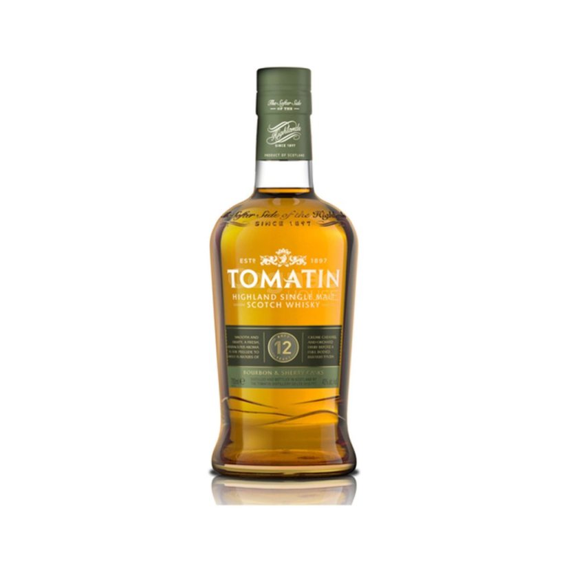 Tomatin 12yo Bourbon & sherry casks 0,7l 43% (karton)