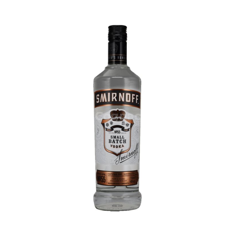 Smirnoff No.55 vodka 40% 1,0l (holá lahev)
