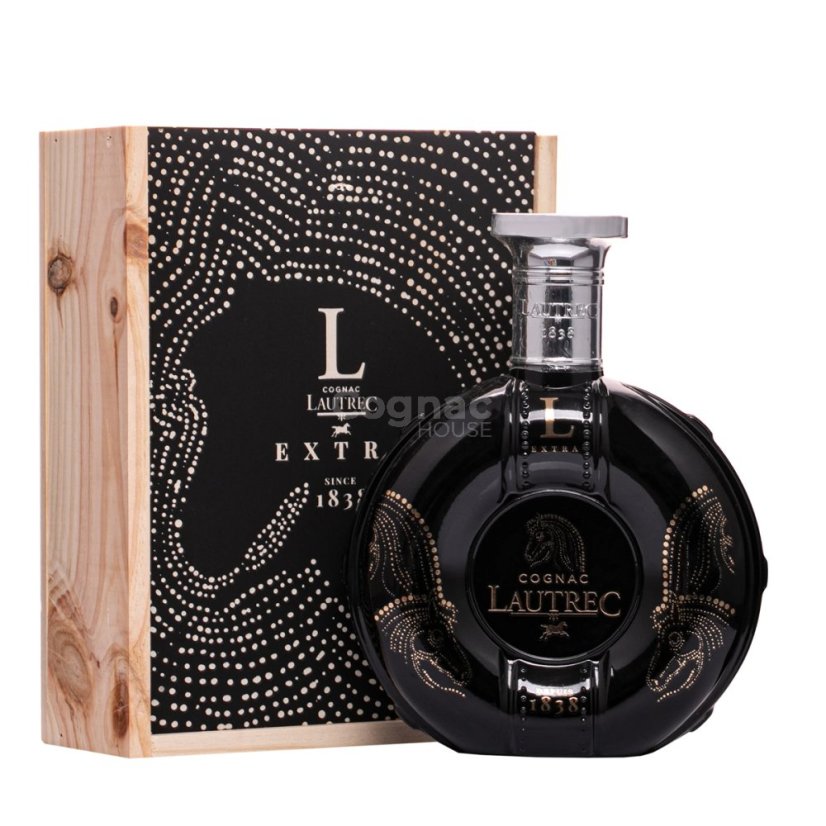 Lautrec Extra 1838 40% 0,7l (dřevěný box)