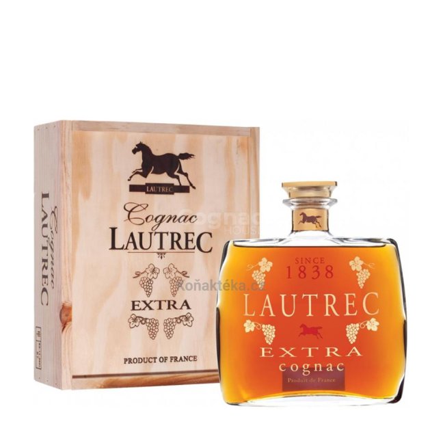 Lautrec Extra 40% 0,7 l (dřevěný box)
