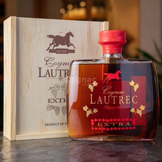Lautrec Extra 40% 0,7 l (dřevěný box)