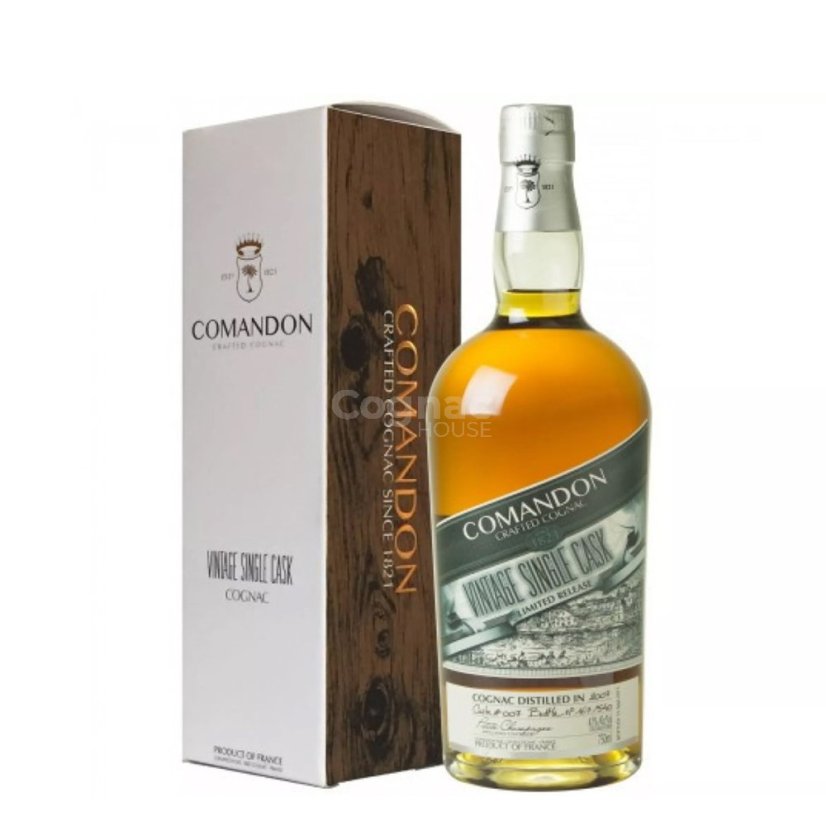 Comandon Single Cask 2007 Petite Champagne 42% 0,7l (karton)