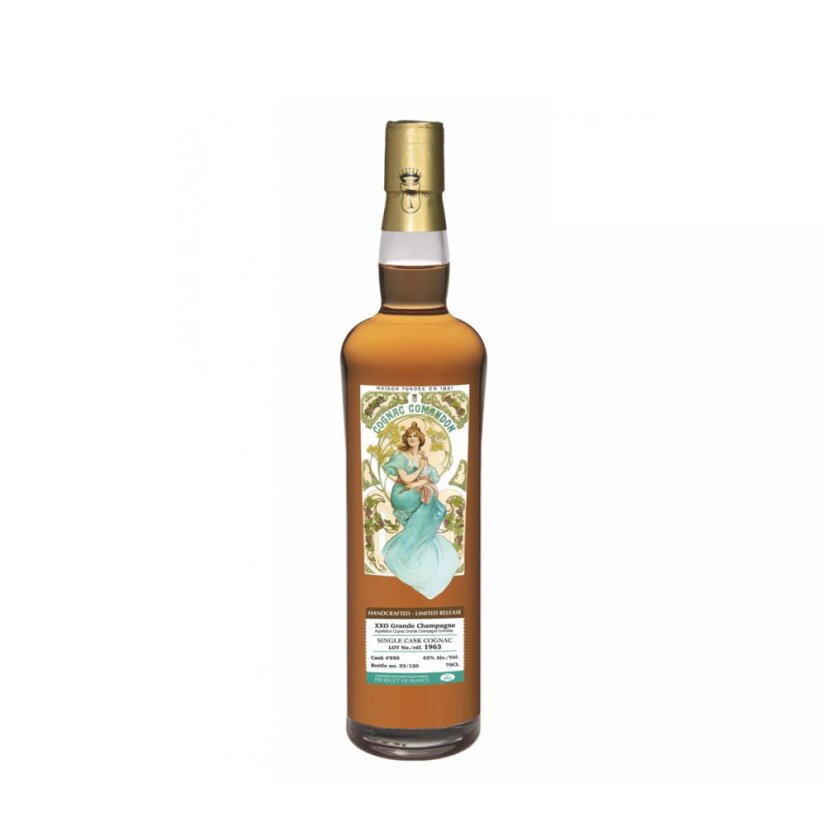 Comandon Rare Cask 1963 Grande Champagne 42% 0,7l (dřevěný box)