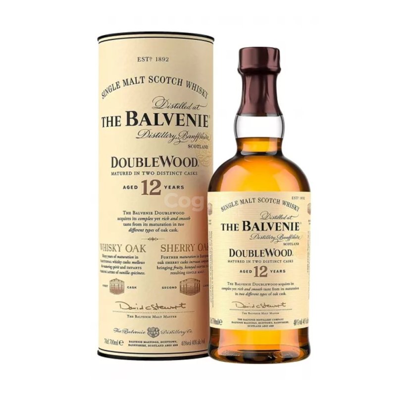 Balvenie 12 YO Double Wood 0,7l 40% (tuba)