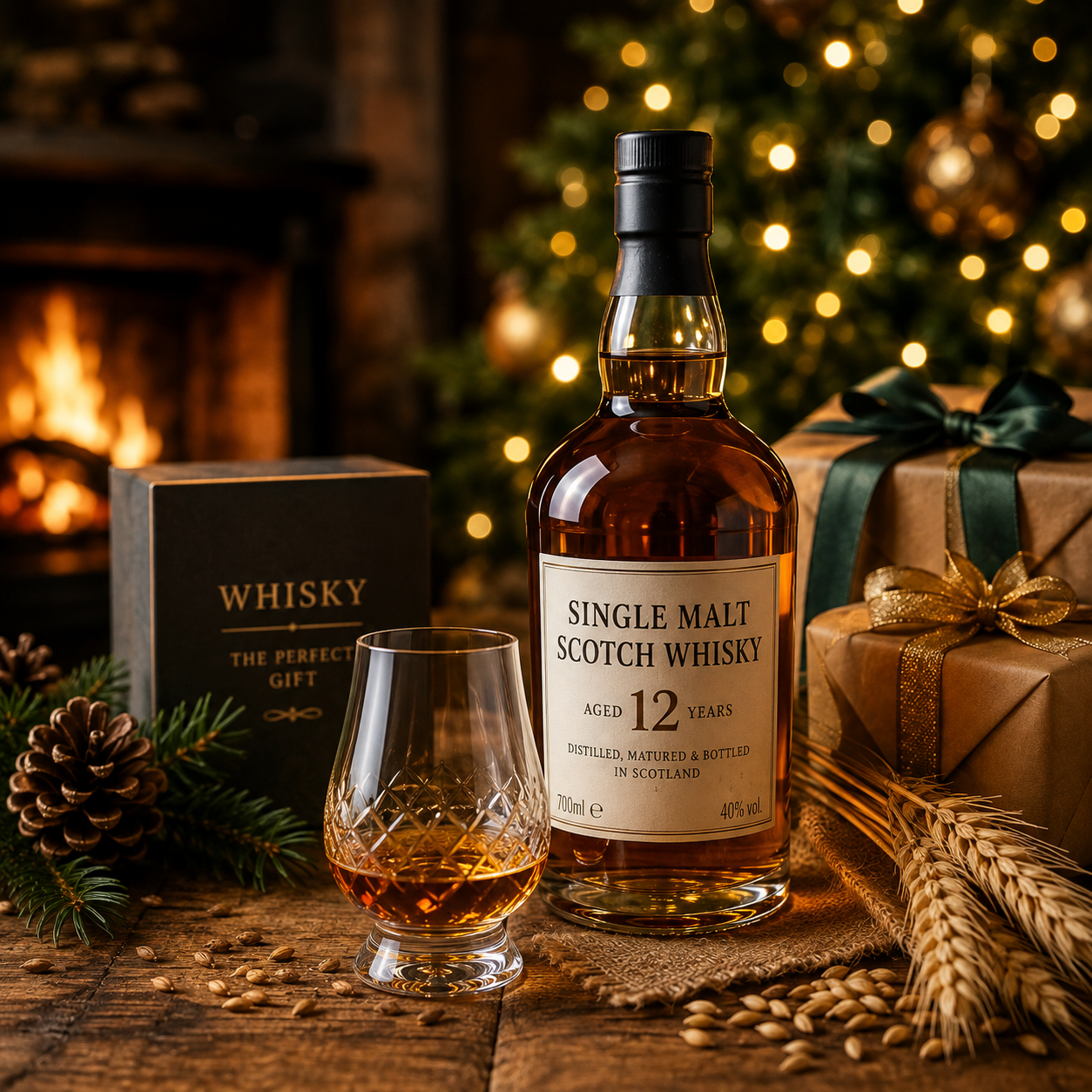 Whisky jako vánoční dárek
