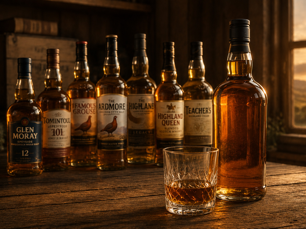 Whisky do 1 000 Kč