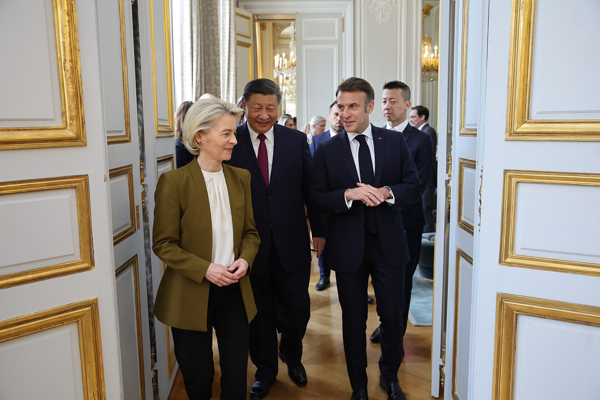 Jednání francouzské a čínské delegace v Paříži